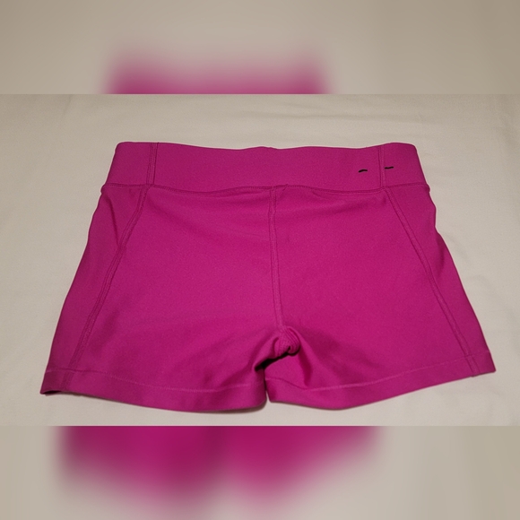 Under Armour, hot pink gym shorts size small - Picture 2 of 4